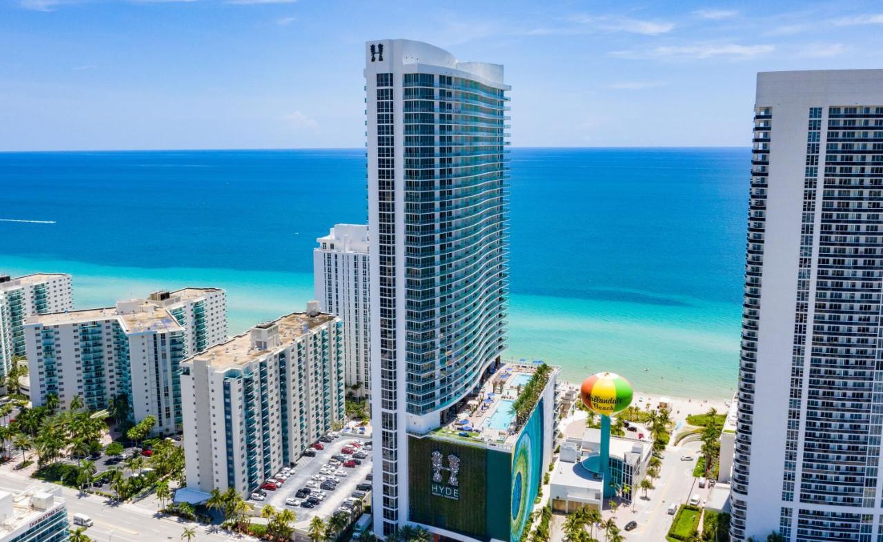Private Ocean Condos At Hyde Beach Resort & Residences Hollywood Bagian luar foto
