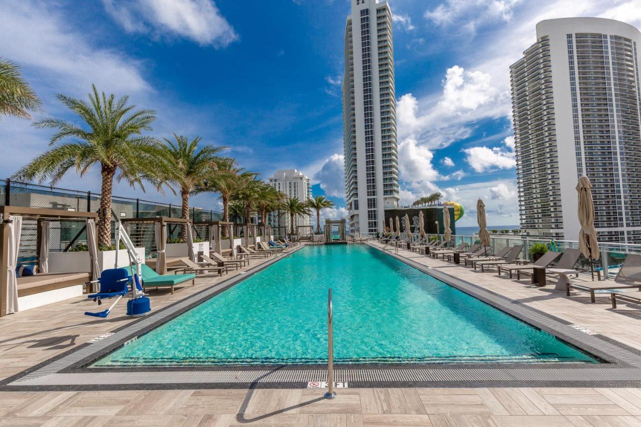 Private Ocean Condos At Hyde Beach Resort & Residences Hollywood Bagian luar foto