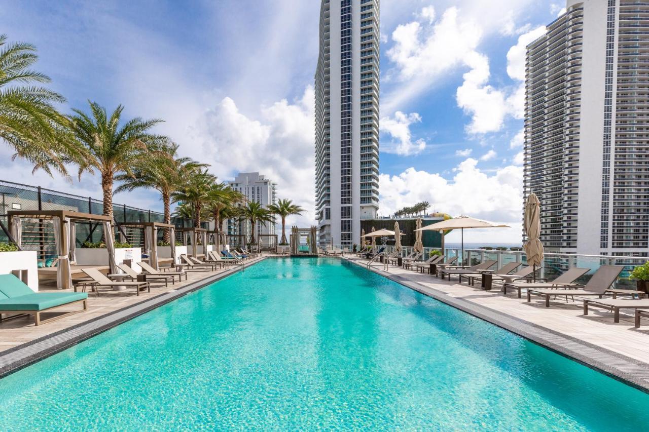 Private Ocean Condos At Hyde Beach Resort & Residences Hollywood Bagian luar foto
